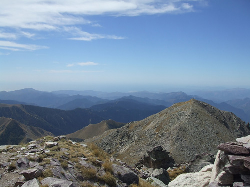 07 vue vers la mer de la cime du diable